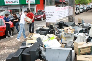 Na primeira edição da campanha deste ano, 15 toneladas de lixo eletroeletrônico foram coletadas