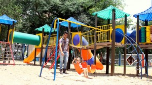 Desde o ano passado, CMEIs e parques ambientais passaram a receber a estrutura para crianças